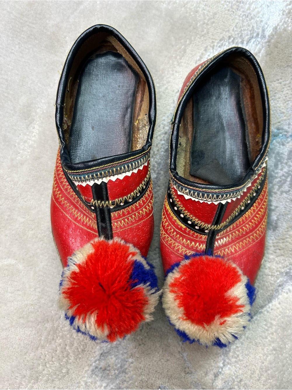 Traditional Handcrafted Greek Folk Slippers